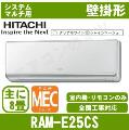 RAM-E25CS [室内機のみ]【壁掛形 自動掃除タイプ】【ステンレスイオン空清】[主に8畳用]［メーカー直送/代引決済不可]